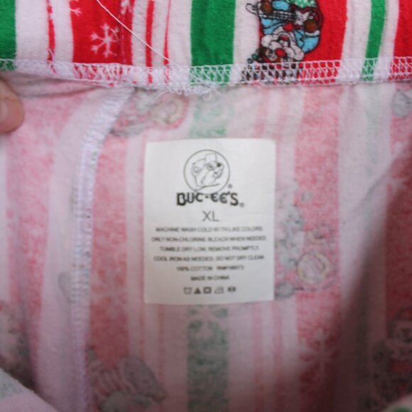Buc-ee's Christmas Theme Flannel Pajama Bottoms Men's?????  Size XL - Picture 3 of 8